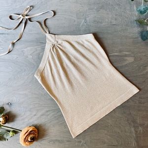 Gold Express Halter Top